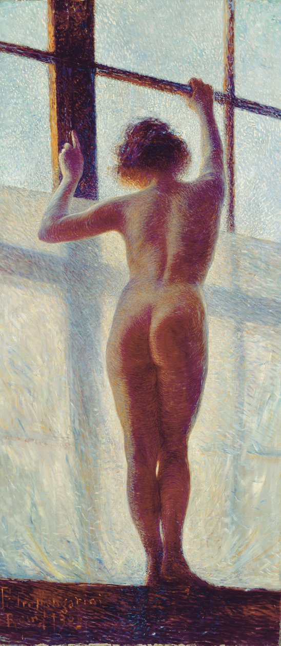 Nude at the Window by Pietro Mengarini