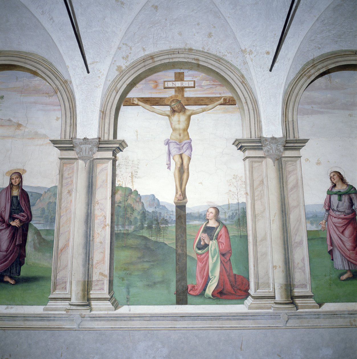 Crucifixion by Pietro Perugino