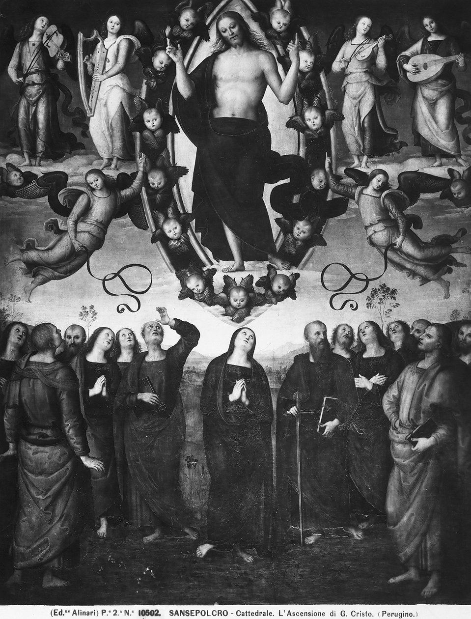 The Ascension of Christ by Pietro Perugino