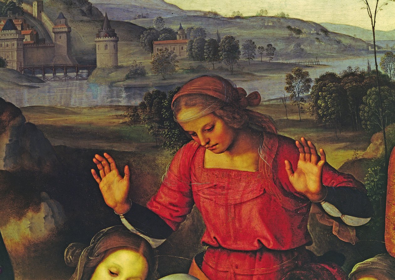 The Lamentation of Christ by Pietro Perugino
