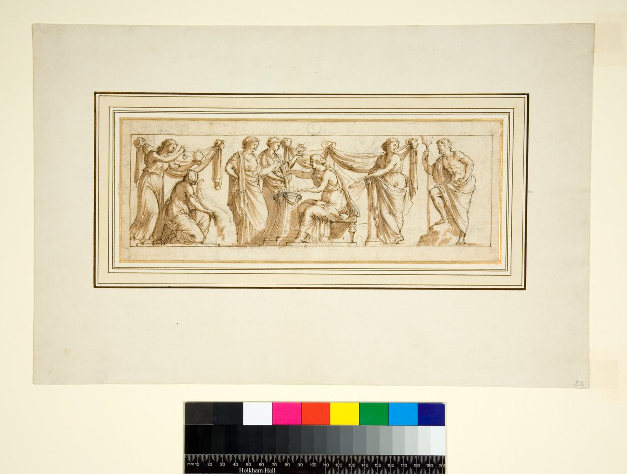 Copy from an Antique Relief showing a Sacrifice by Pietro Santi Bartoli