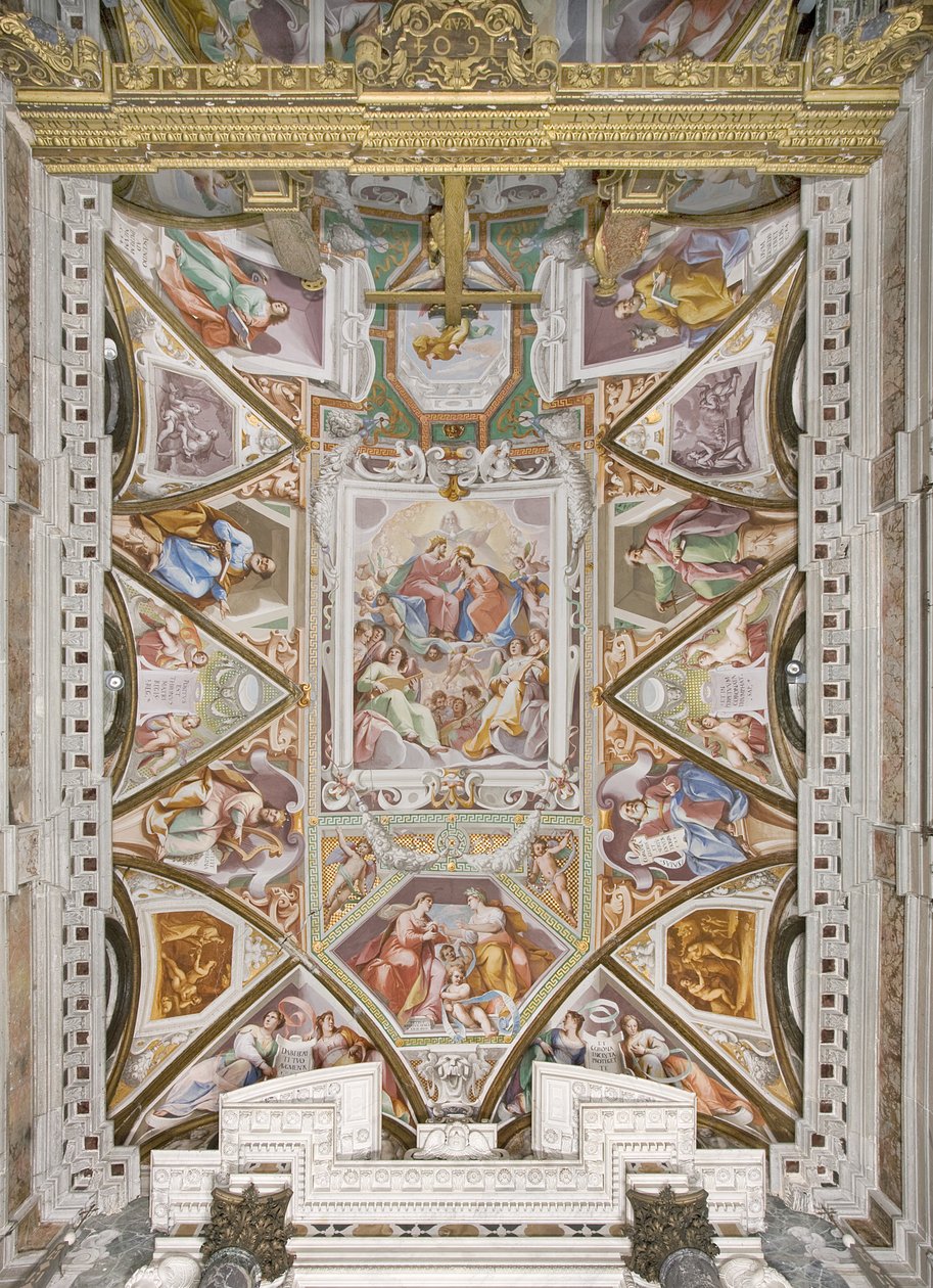 The Coronation of the Virgin Mary by Pietro Sorri