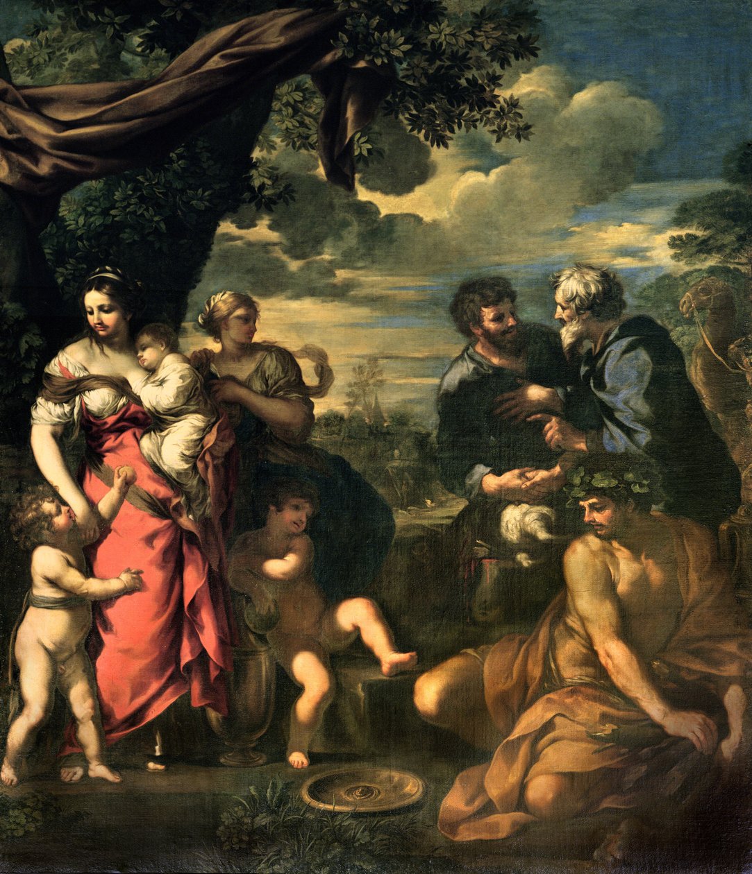 The Alliance of Jacob and Laban by Pietro da Cortona