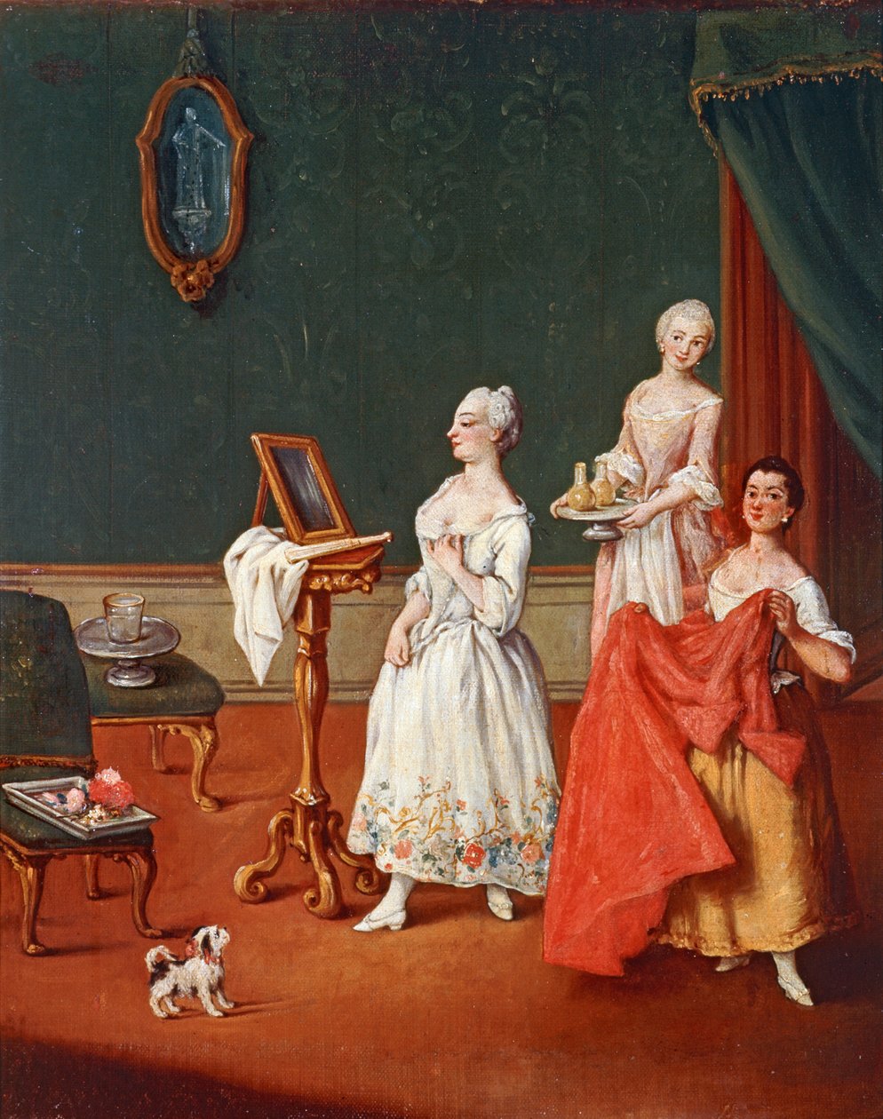 The Toilet by Pietro (circle of) Longhi