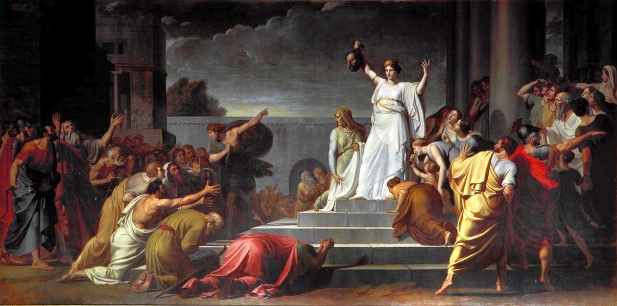 Judith Holds the Head of Holofernes by Pietro Benvenuti