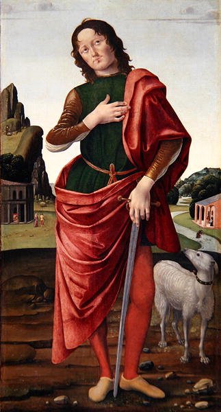 St. Julian the Hospitaler by Pietro Donzelli