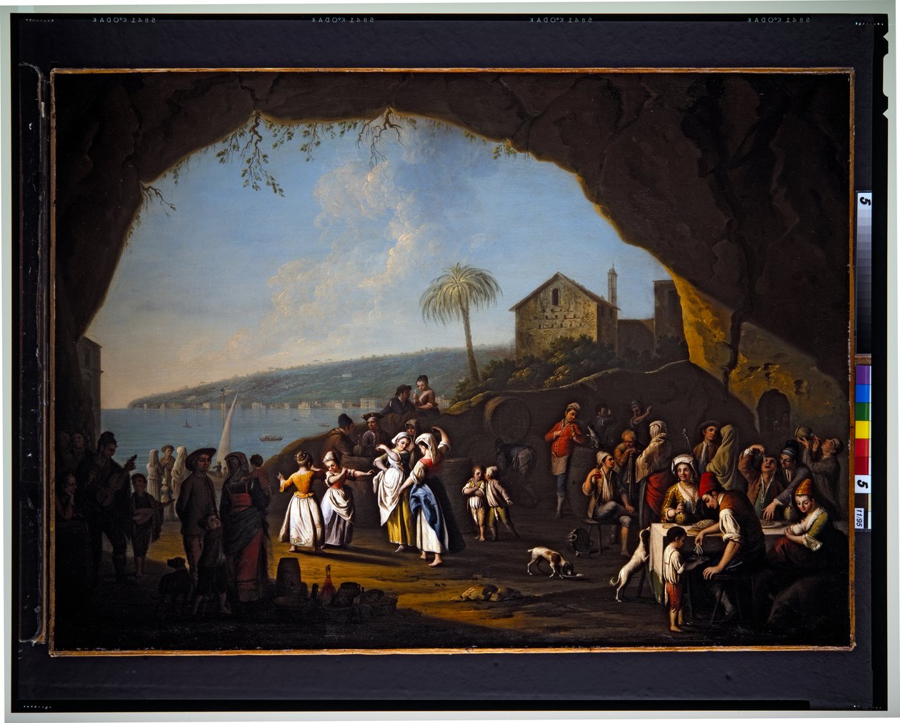 Tarantella at Mergellina by Pietro Fabris