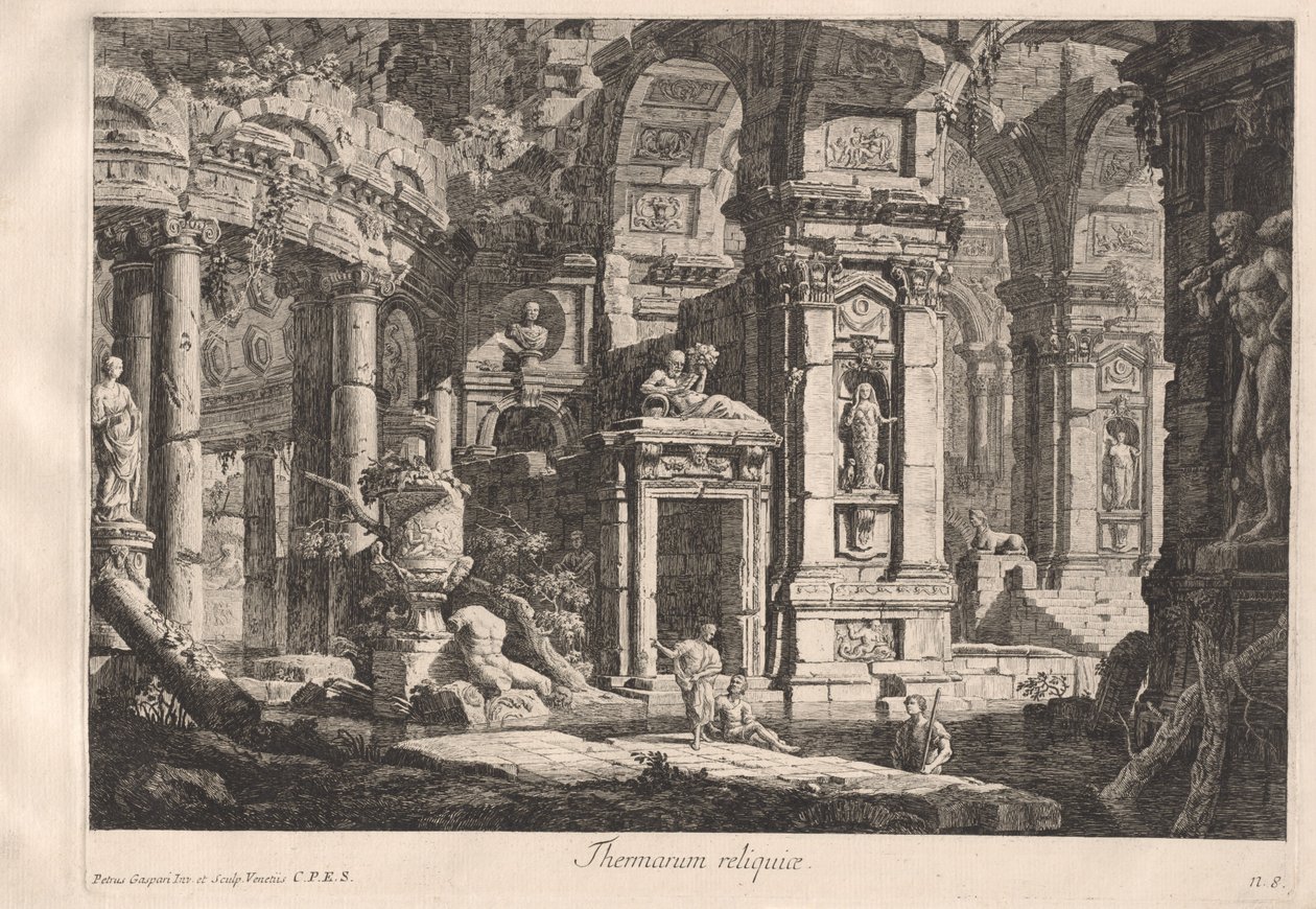 Remains of the Baths by Pietro Gaspari