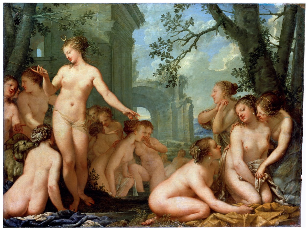 Diana and Callisto by Pietro Liberi