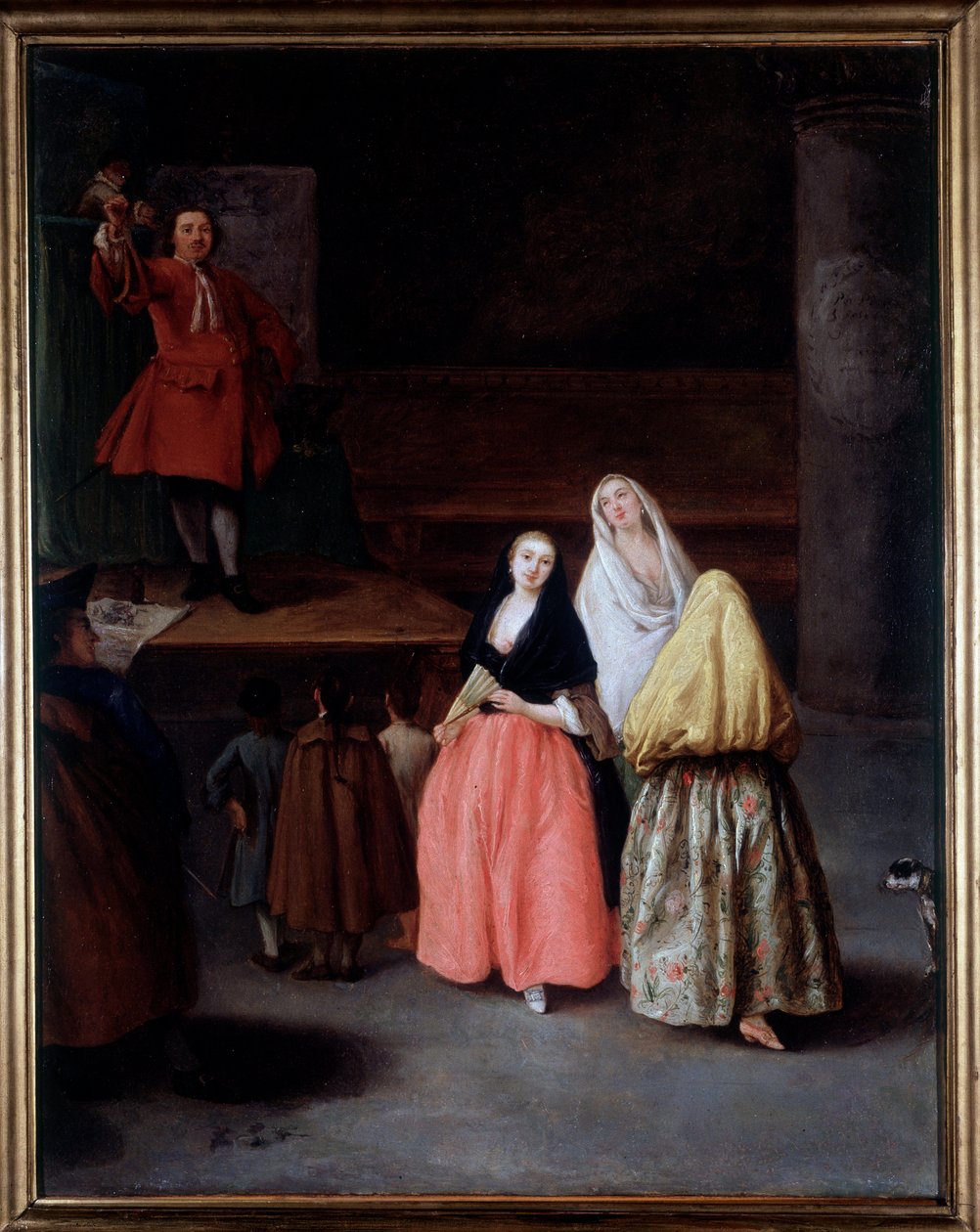 The Charlatan by Pietro Longhi