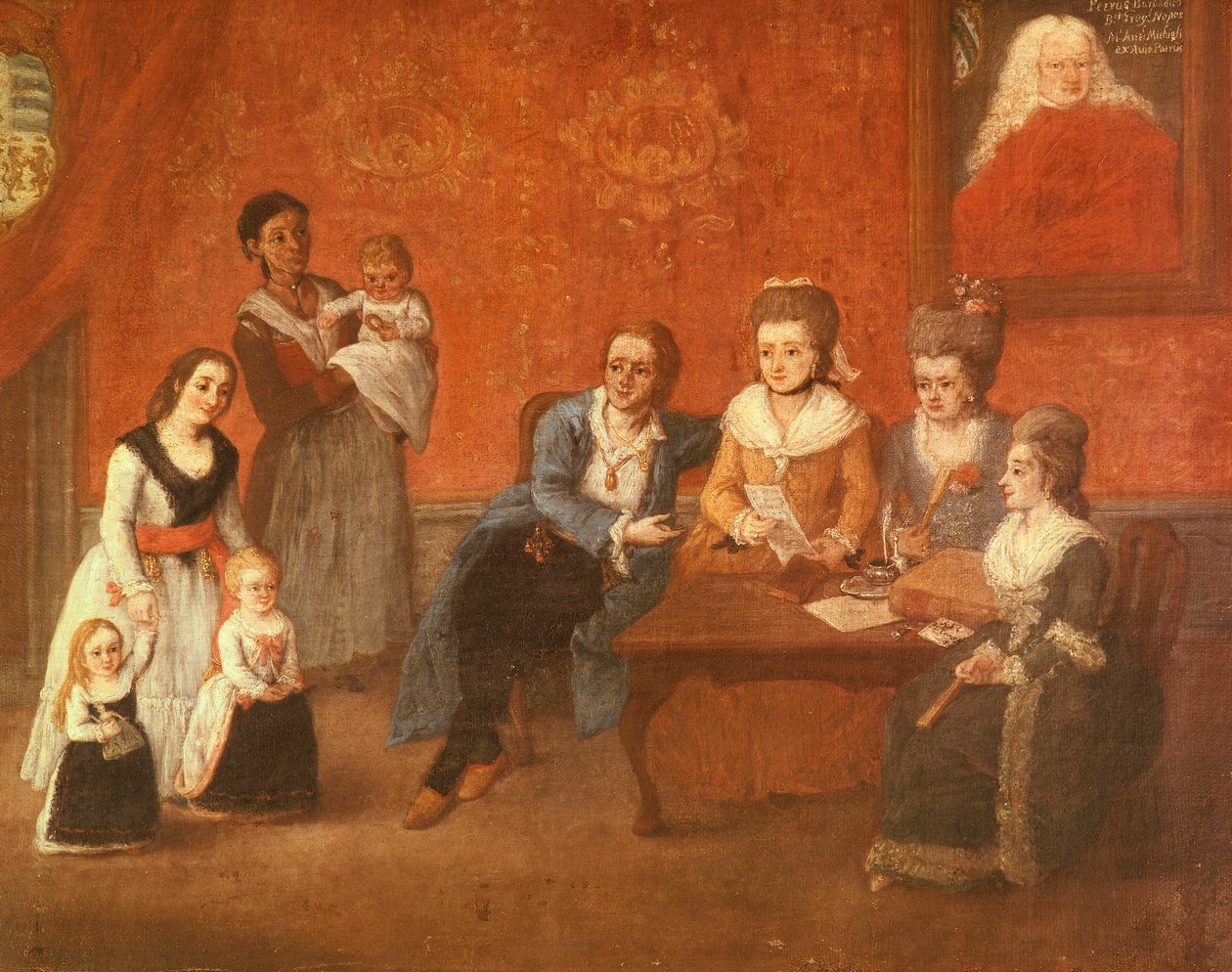 The Michiel family, c.1780 by Pietro Longhi