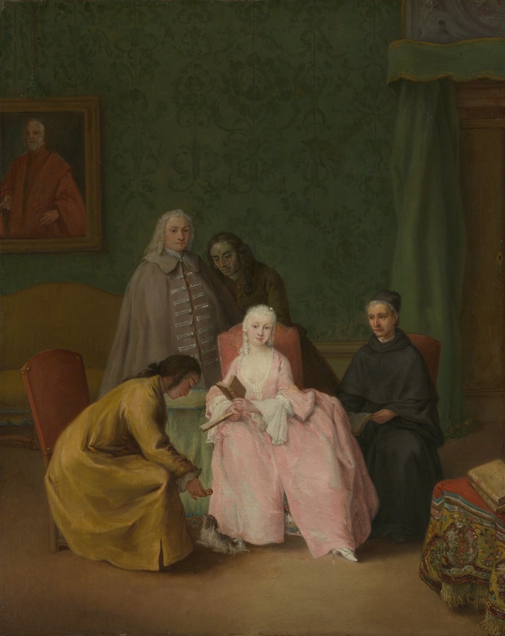 The Visit by Pietro Longhi