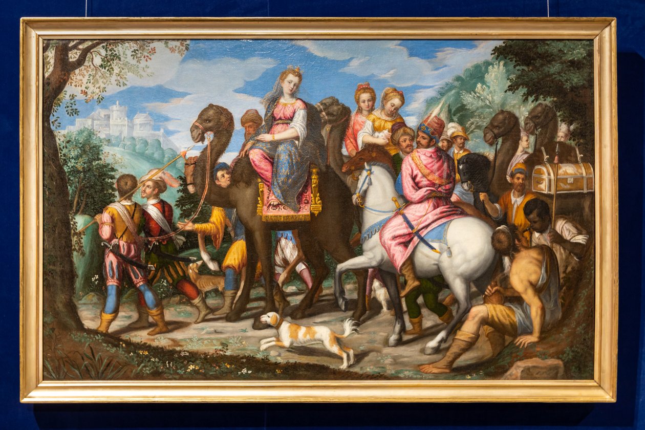 The Journey of the Queen of Sheba by Pietro Marone