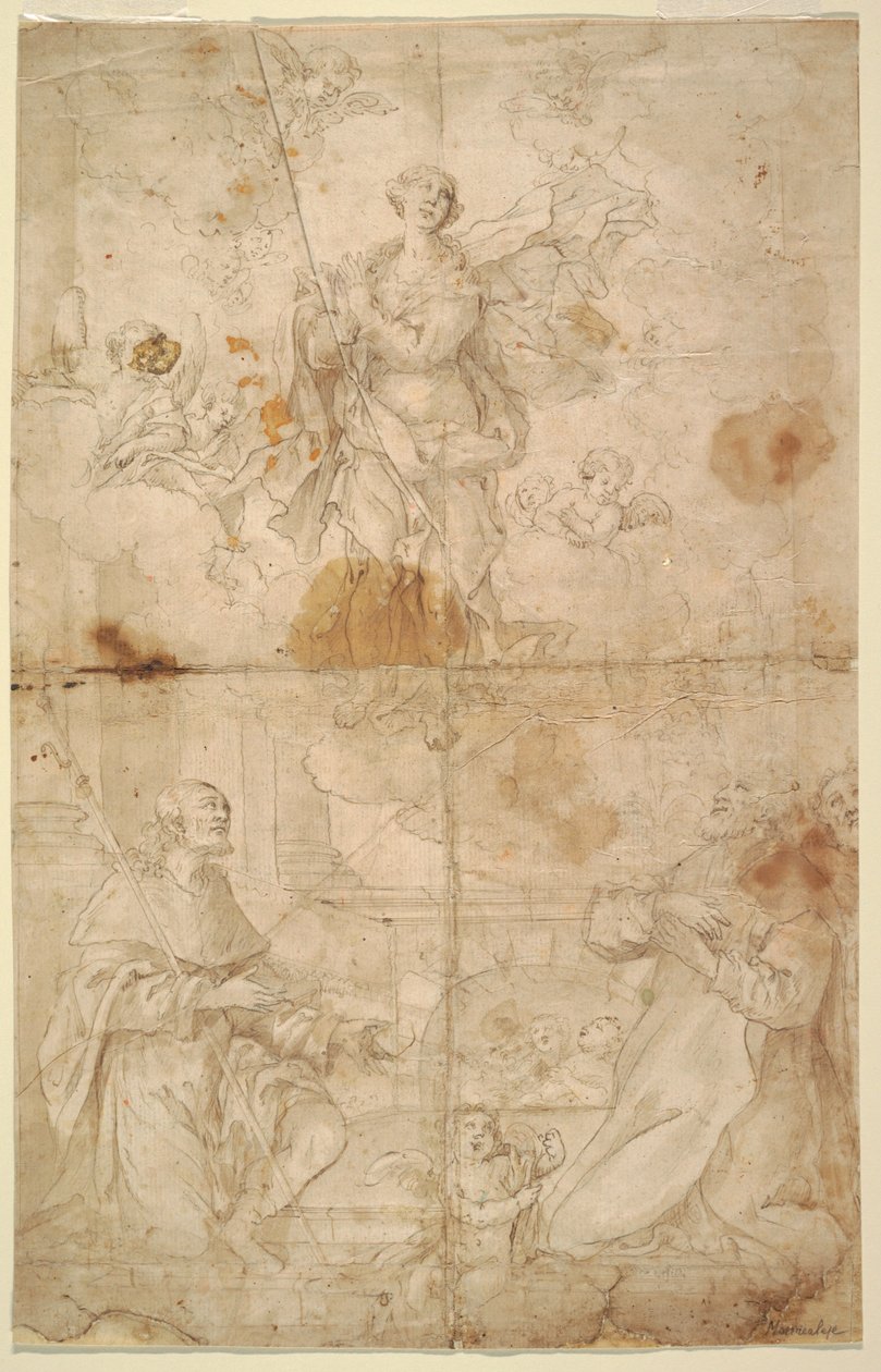 Ascension of the Virgin, ca. 1630–40 by Pietro Novelli