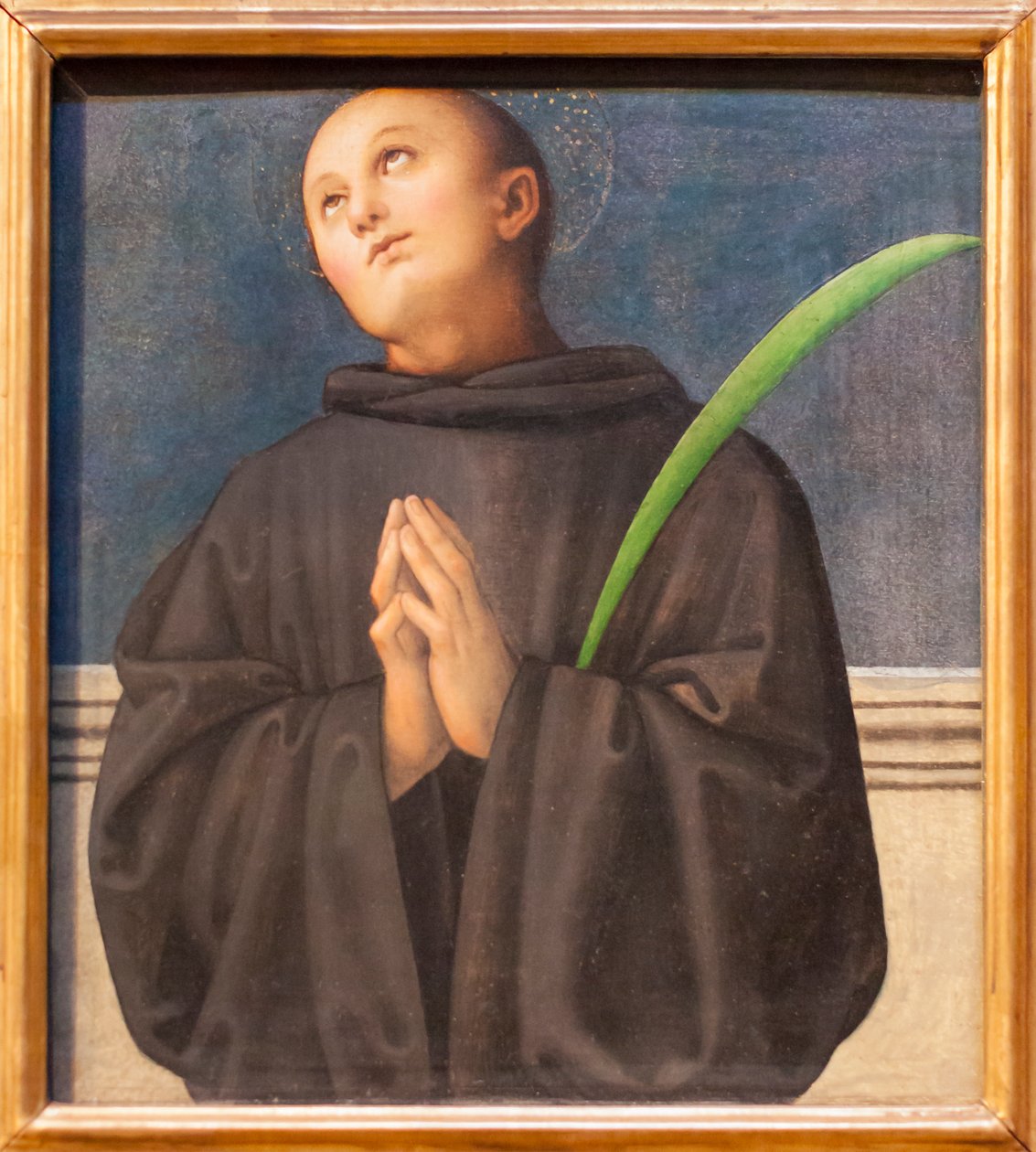 St Placidus by Pietro Perugino
