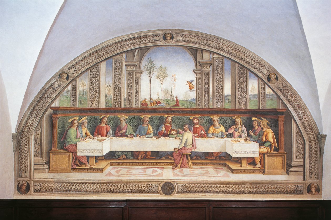 The Last Supper by Pietro Perugino