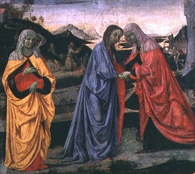 The Visitation by Pietro Perugino