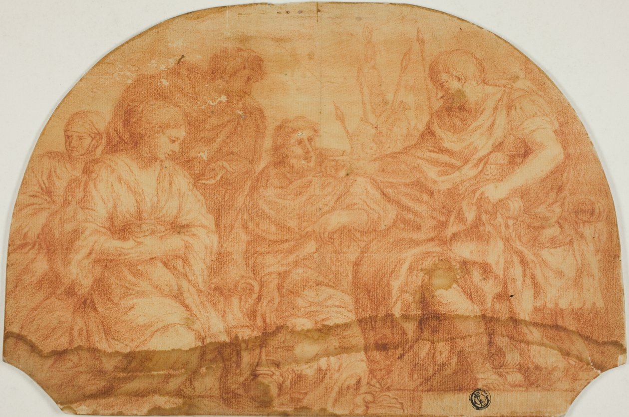 Continence of Scipio by Pietro da Cortona