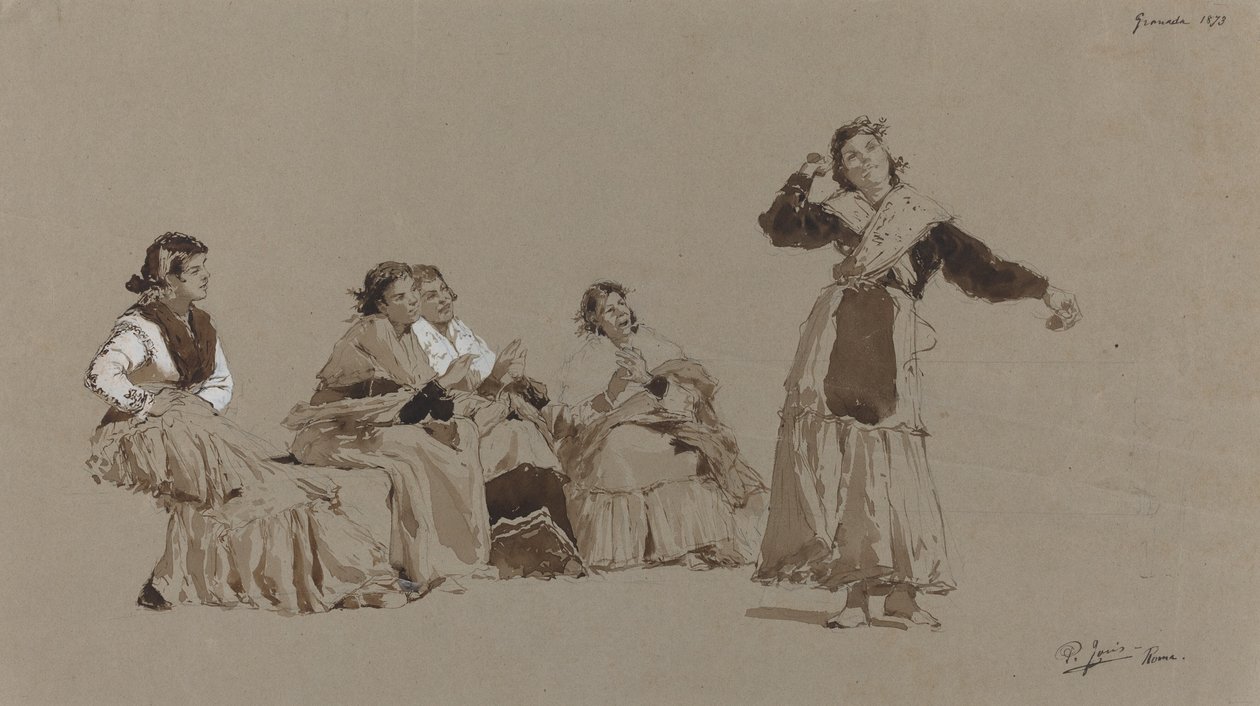 Spanish Dancers by Pio Joris