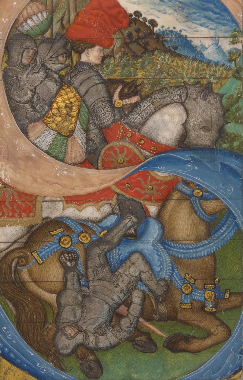 The Conversion of Saint Paul by Pisanello
