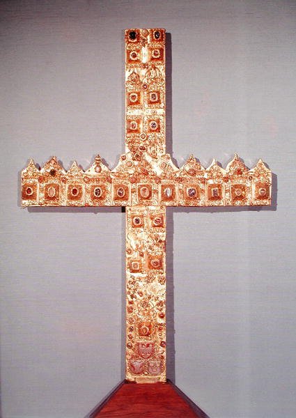 Cross made from two crowns, 1472-88 by Polish School