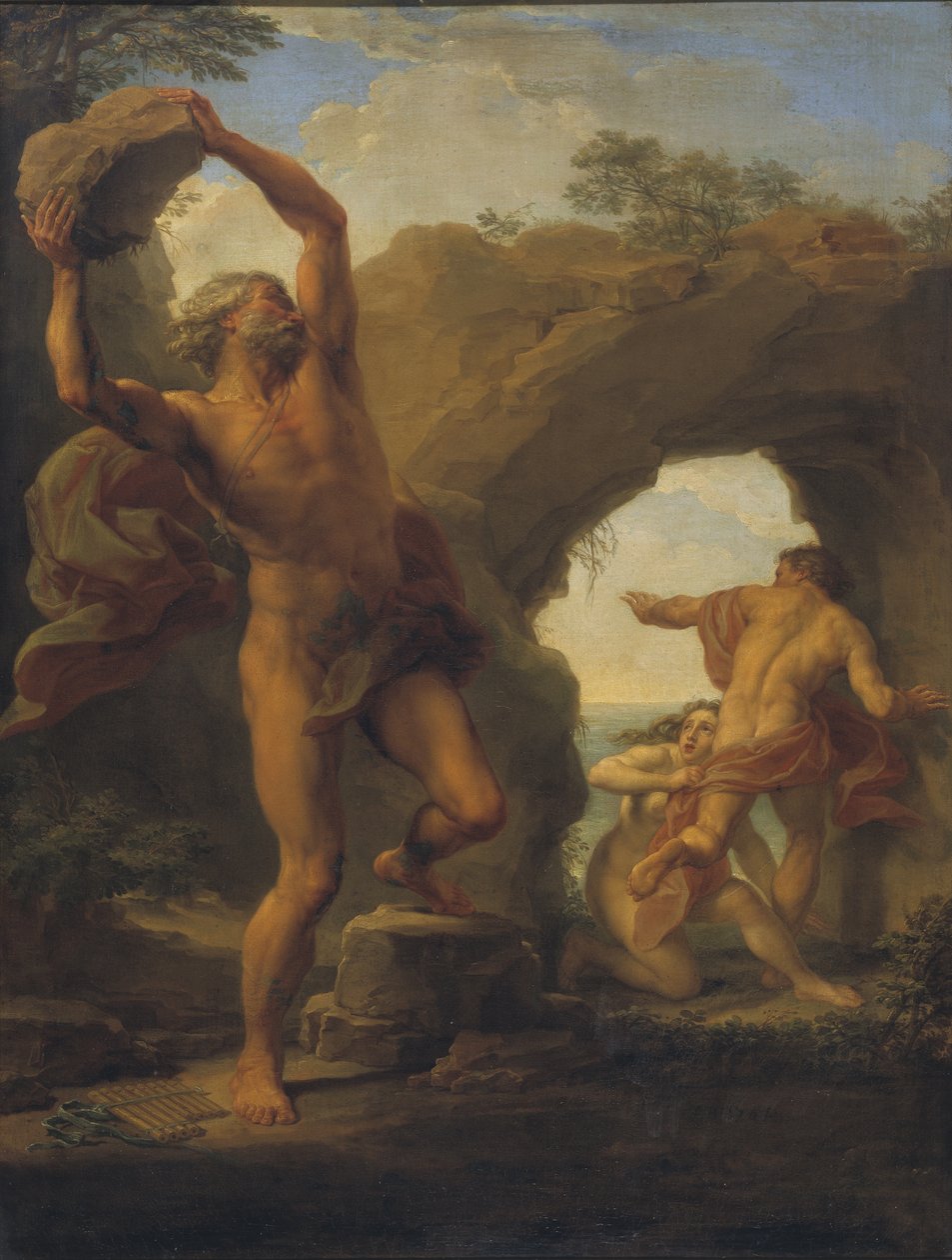 Acis and Galatea by Pompeo Girolamo Batoni