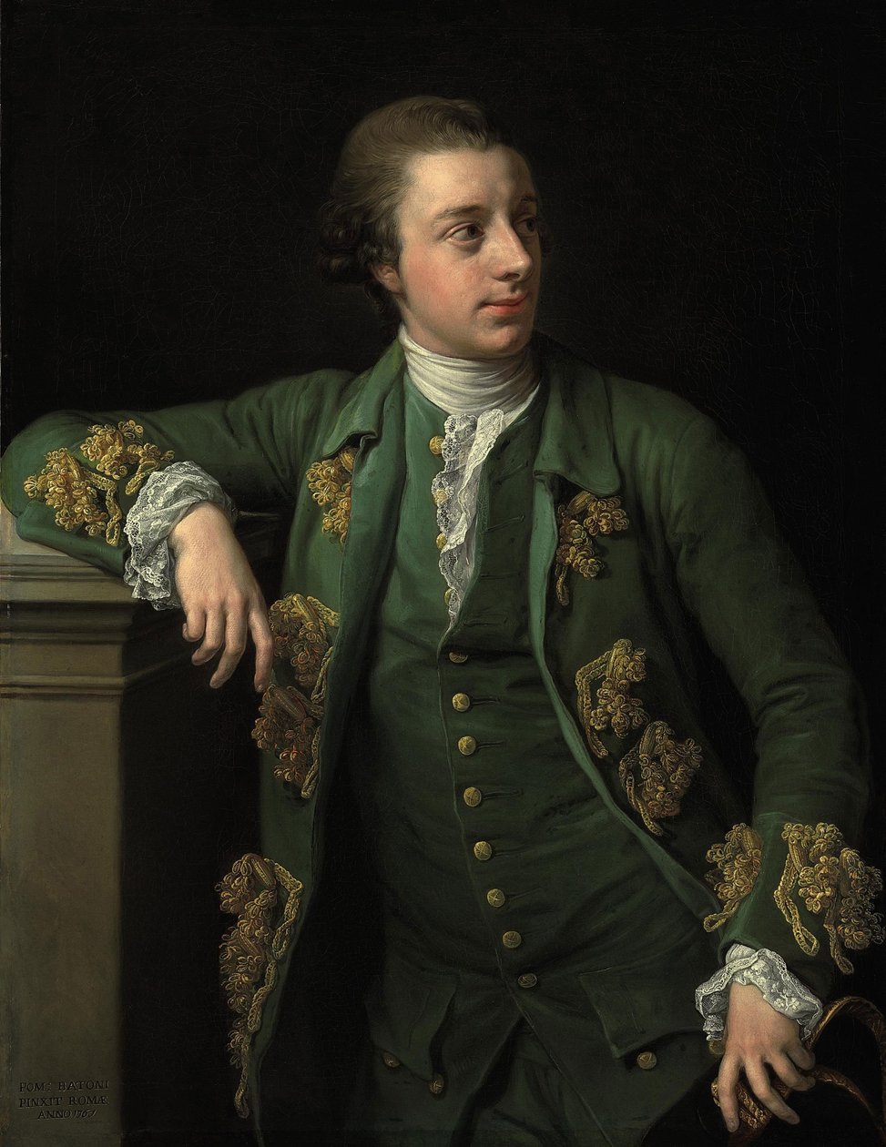 Portrait of Thomas Fortescue by Pompeo Batoni