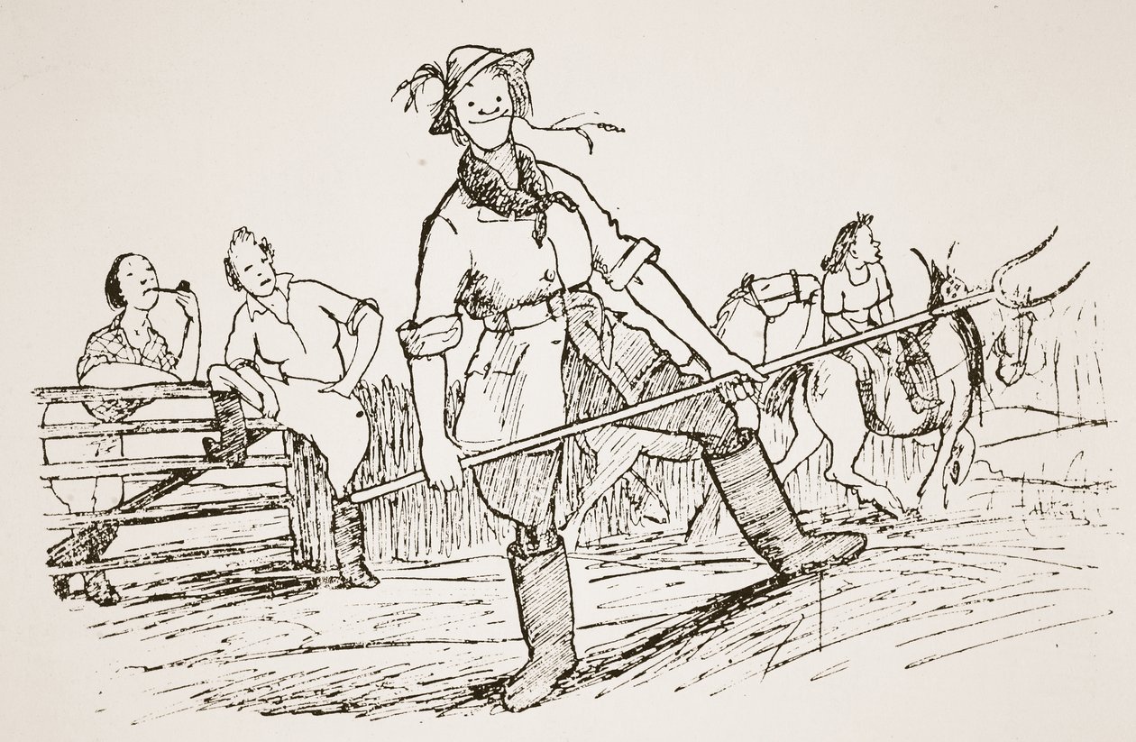 Getting Back to the Land, Illustration from 