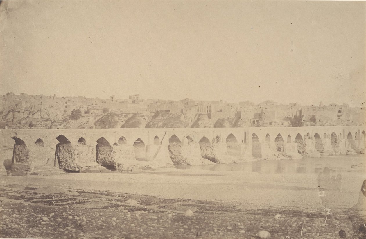 The Bridge at Dizfoul by Possibly by Luigi Pesce.