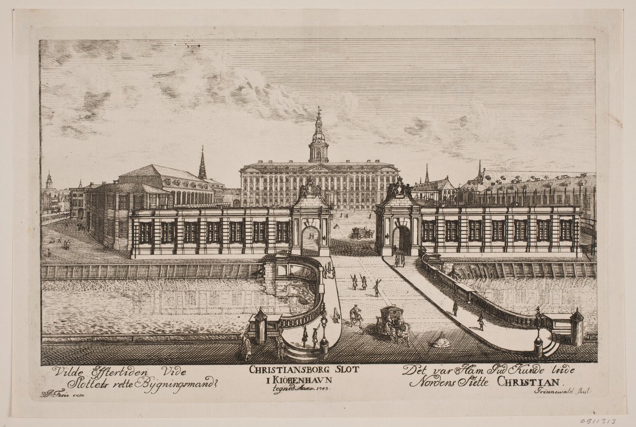 Christiansborg Palace by Poul Isac Grønvold