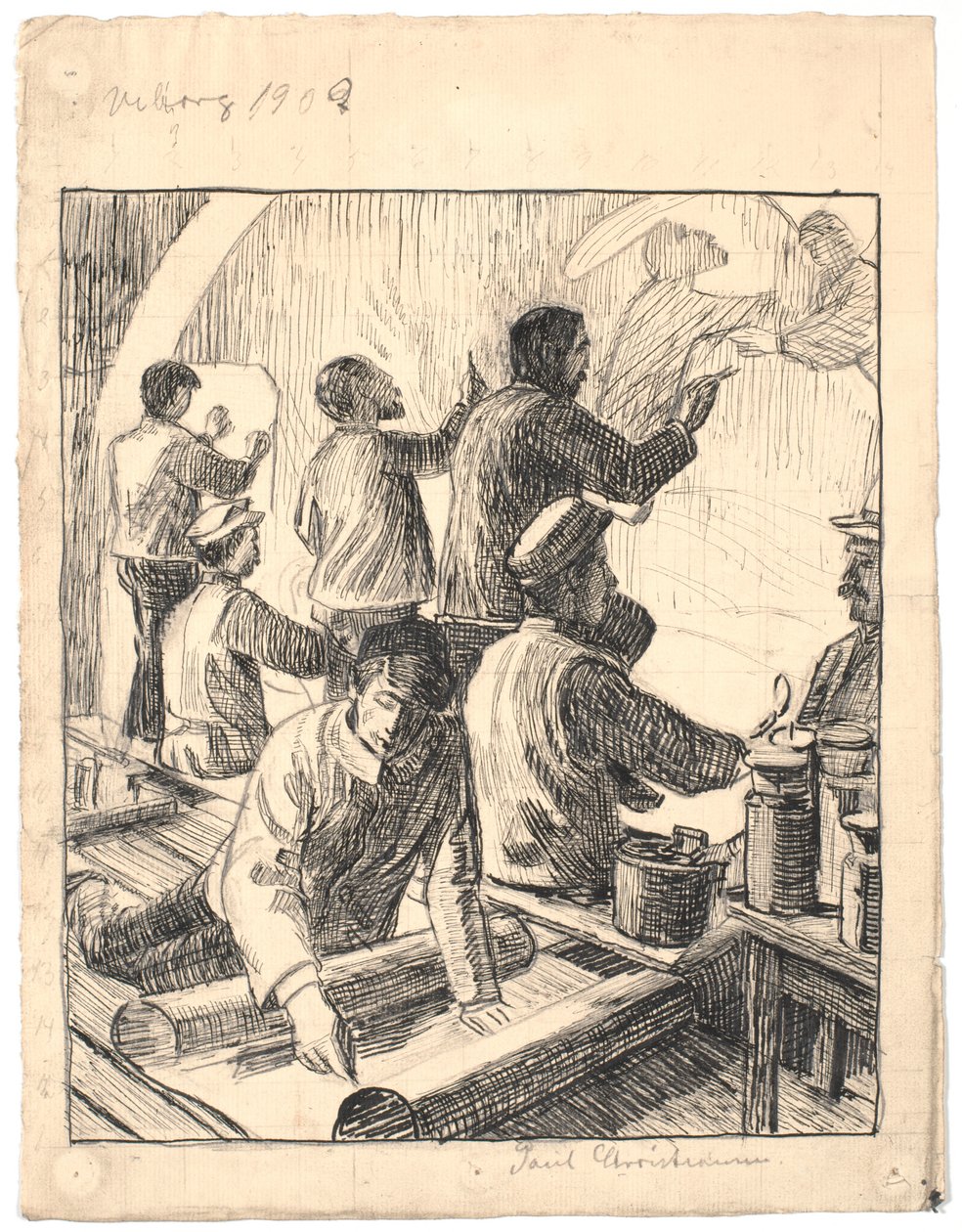 Skovgaard Painting in Viborg by Poul S. Christiansen