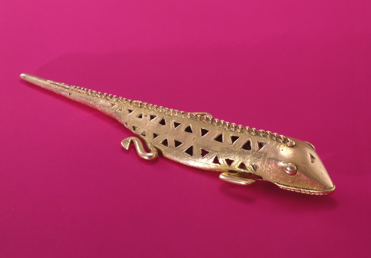 Lizard, from Colombia by Pre Columbian