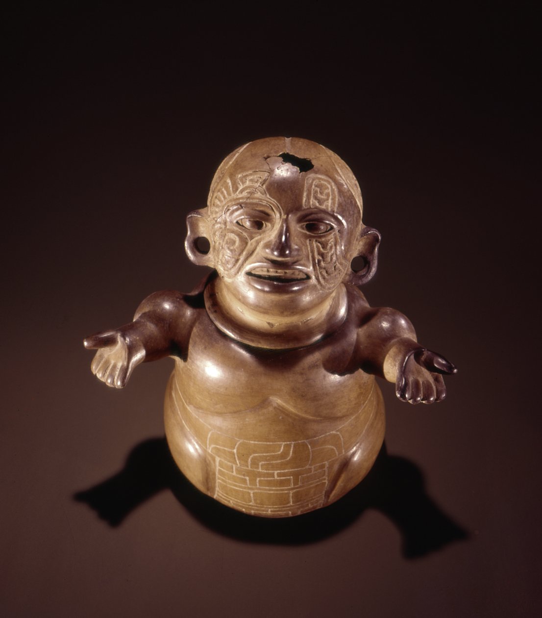 Effigy jar with lid, Teotihuacan Culture by Pre Columbian Pre Columbian