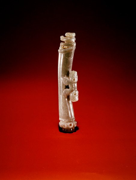 Vertical Bead from Guacimo, Linea Vieja Area by Pre Columbian Pre Columbian