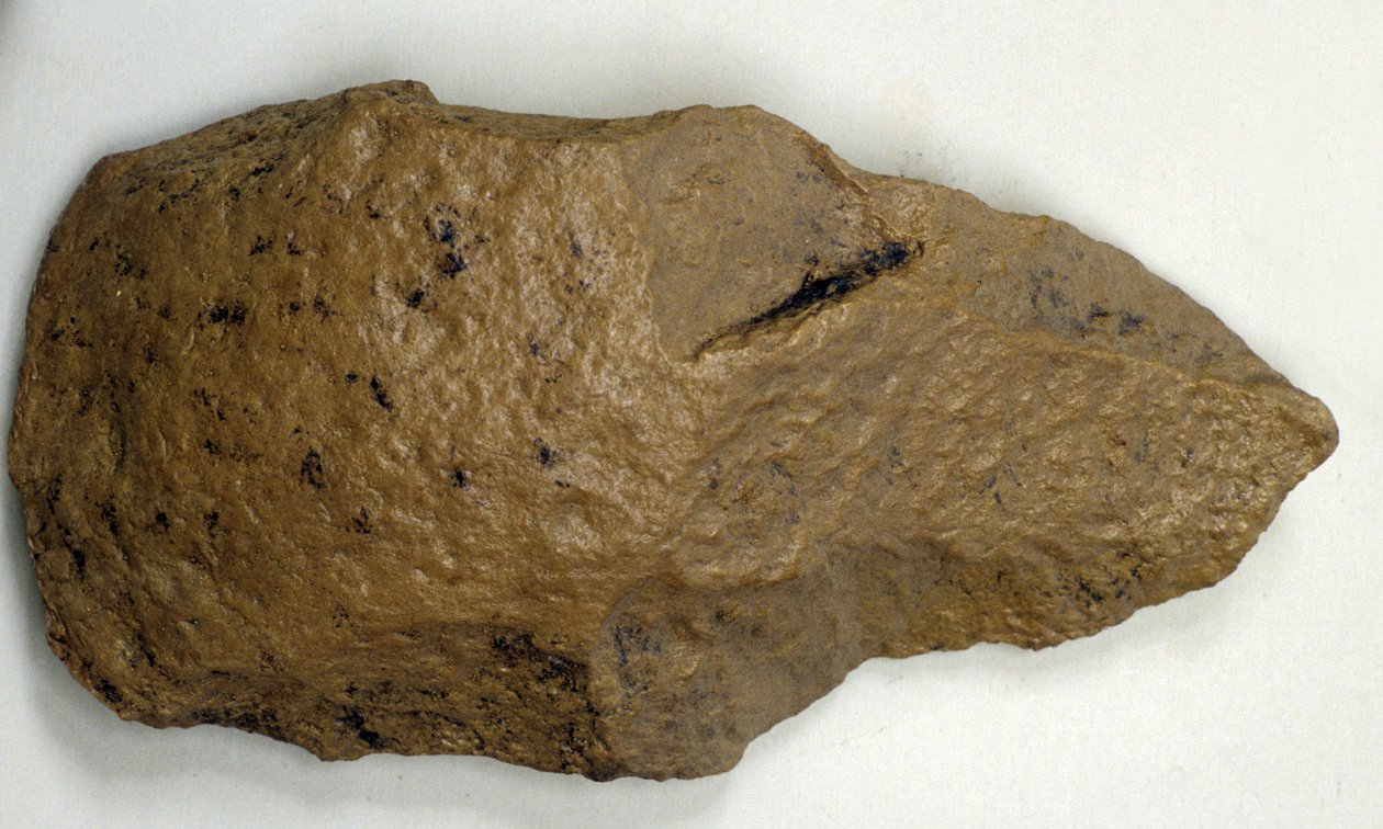 Acheulian hand axe by Prehistoric