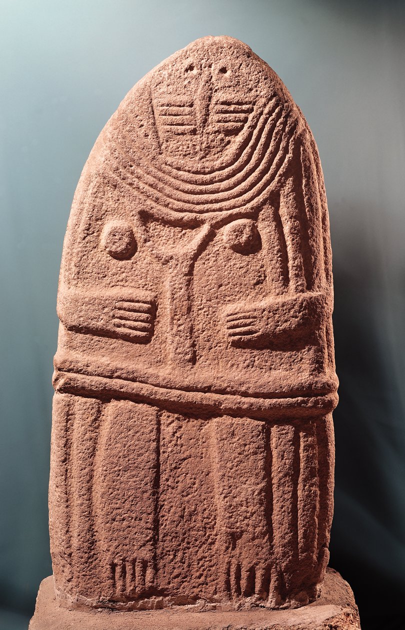 Menhir statue no.4 by Prehistoric