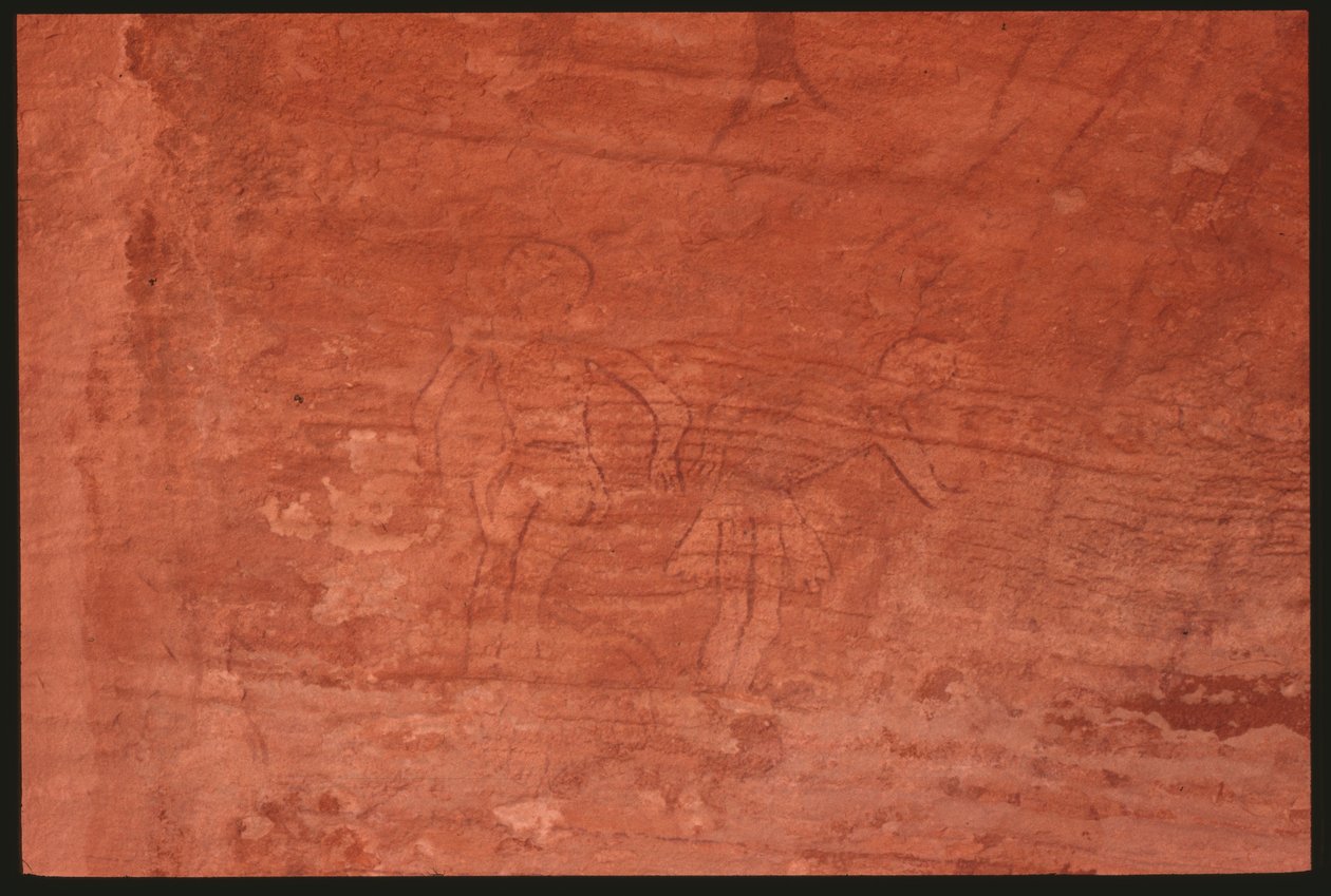 Human figures by Prehistoric