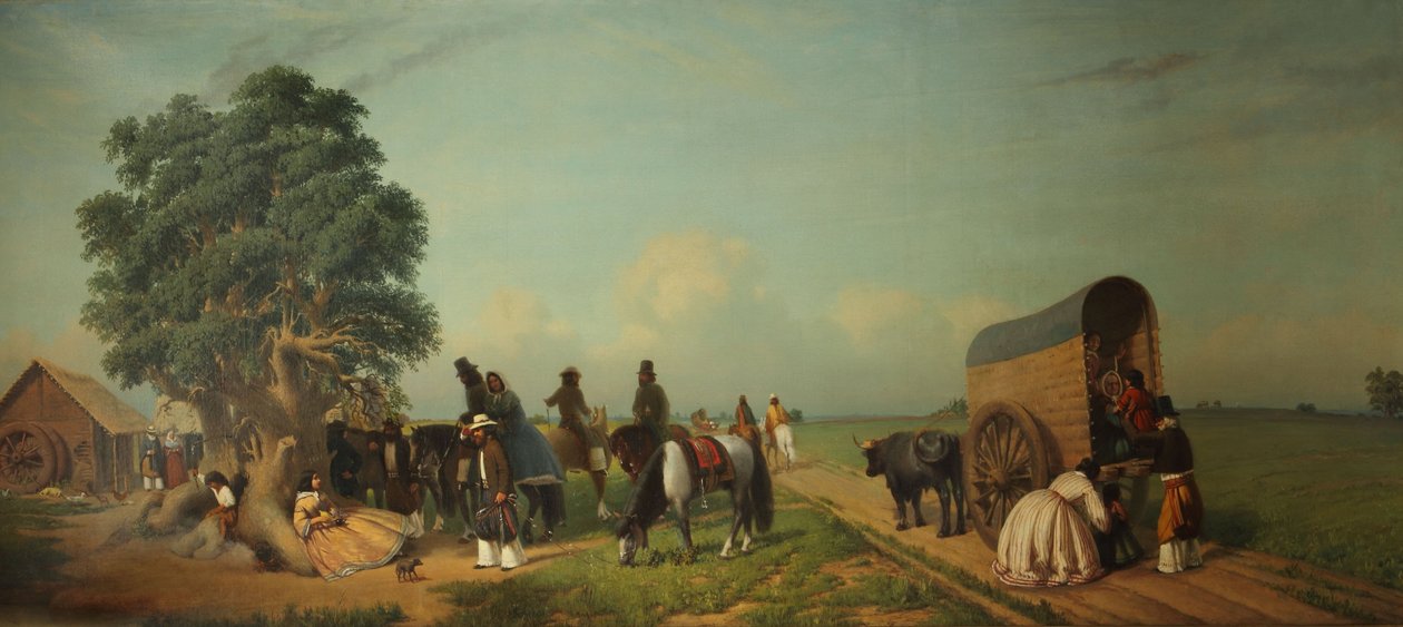 A Rest in the Field by Prilidiano Pueyrredon
