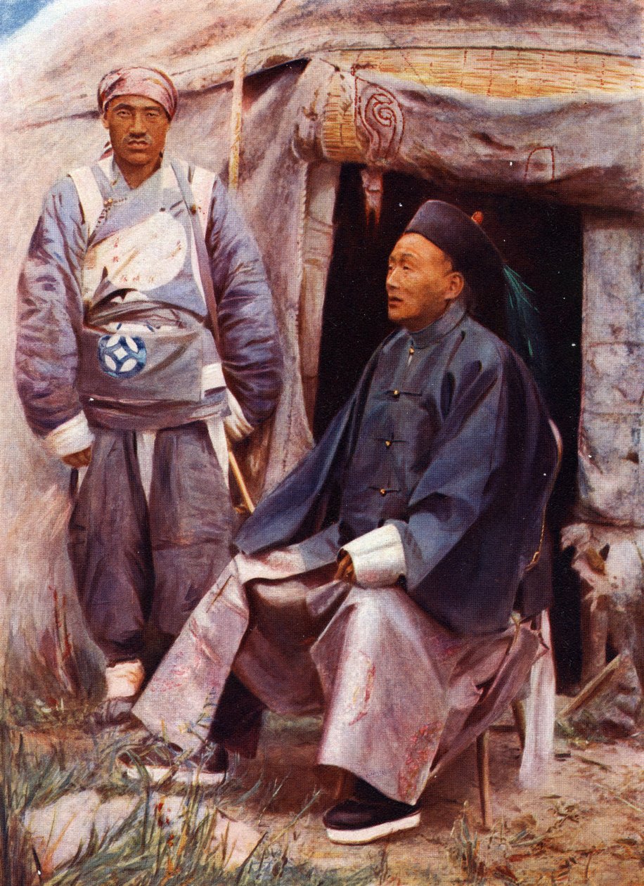 The Taotai of Kashgar, c.1910 by Prince Alexandre Gagarine