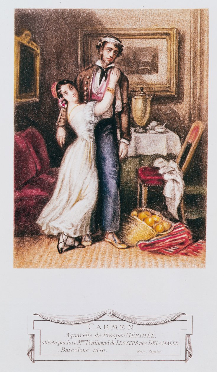 Carmen and Don Jose by Prosper Merimee