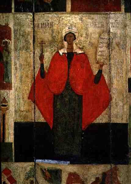 Icon of St. Paraskeva by Pskov School