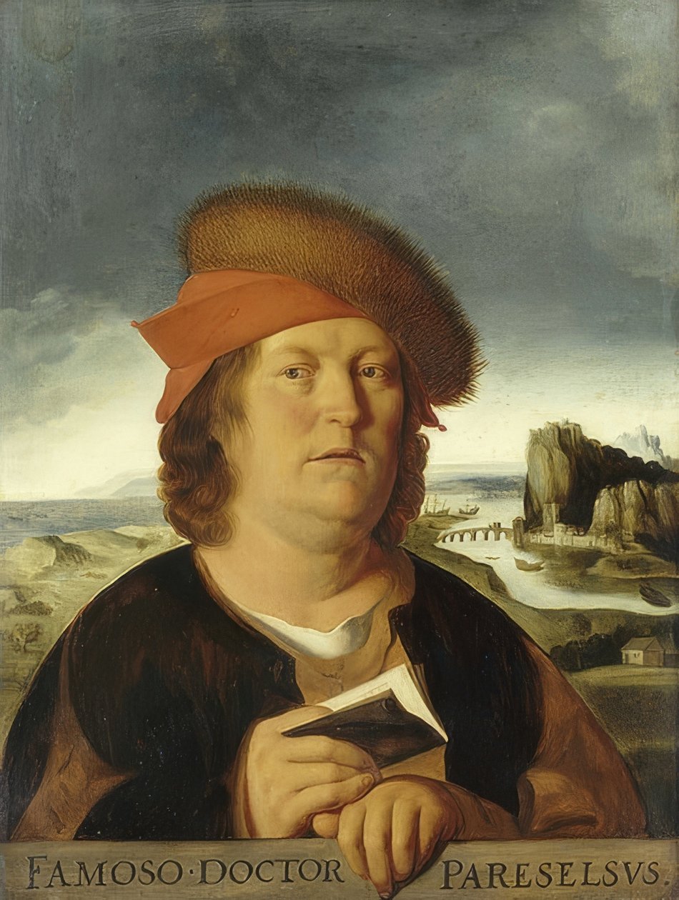 Portrait of Paracelsus (?) by Quinten Massys