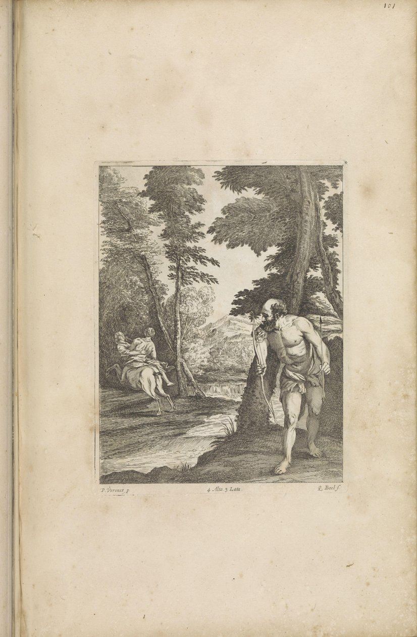 Abduction of Deianira by Quirin Boel