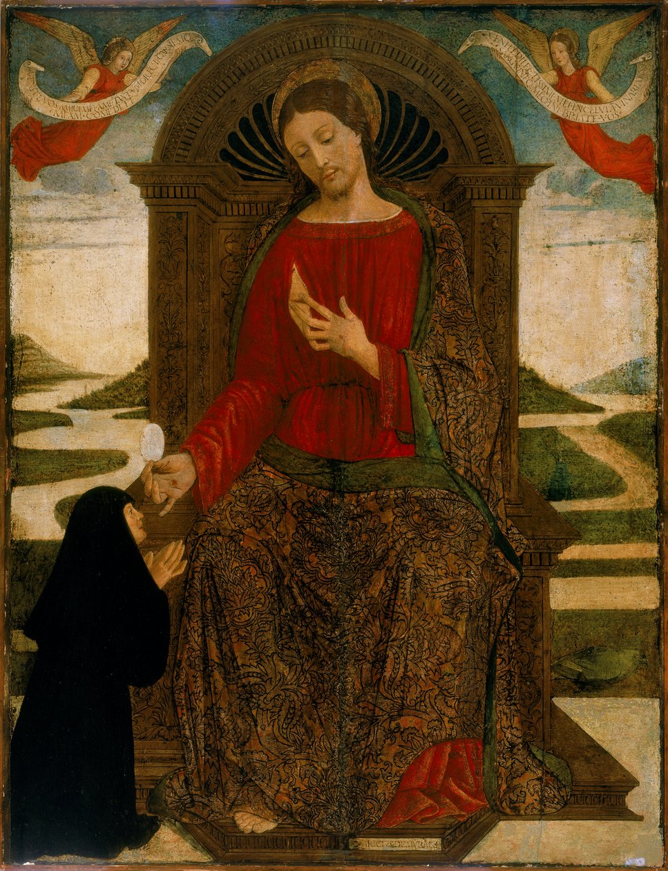The Redeemer of the Eucharist by Quirinzio da Murano