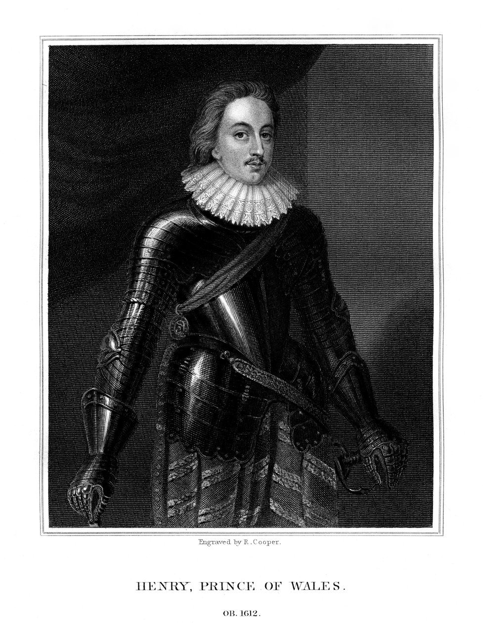 Henry Frederick Stuart, Prince of Wales by R. Cooper