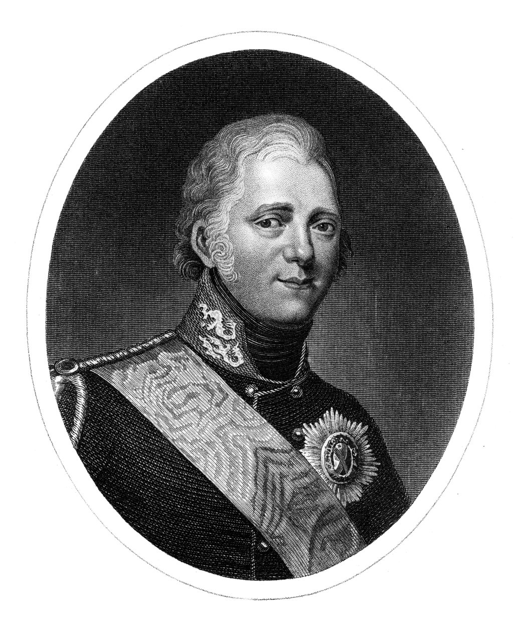 Alexander I, Tsar of Russia, 1826 by R. Page