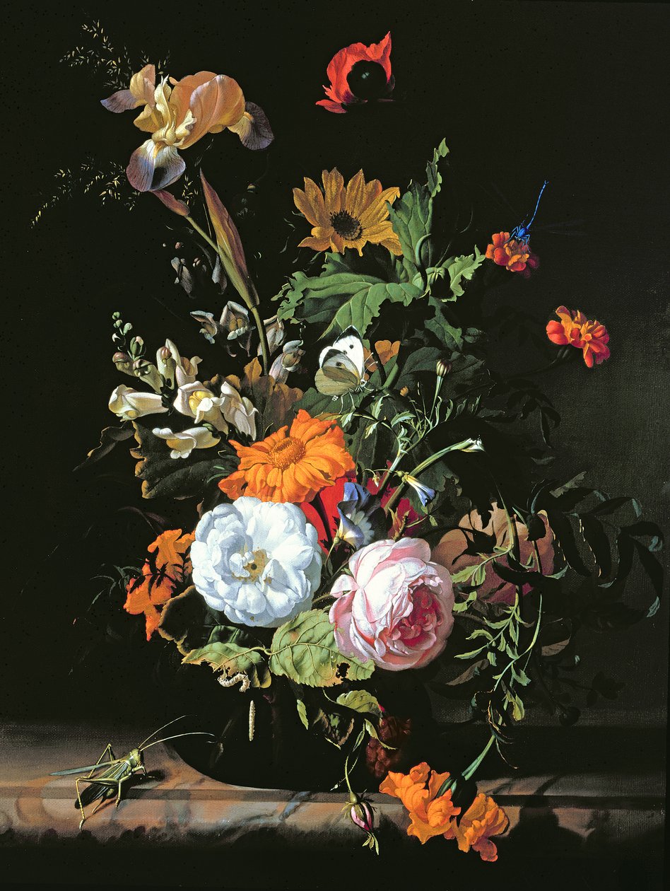 Still Life of Summer Flowers by Rachel Ruysch