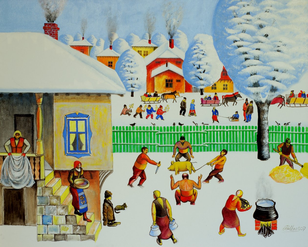 On Christmas Tree by Radi Nedelchev