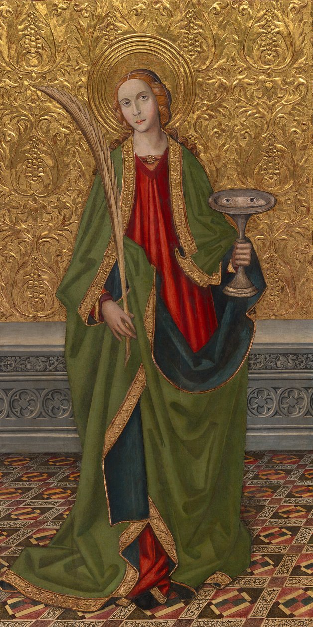 Saint Lucy by Rafael Vergós