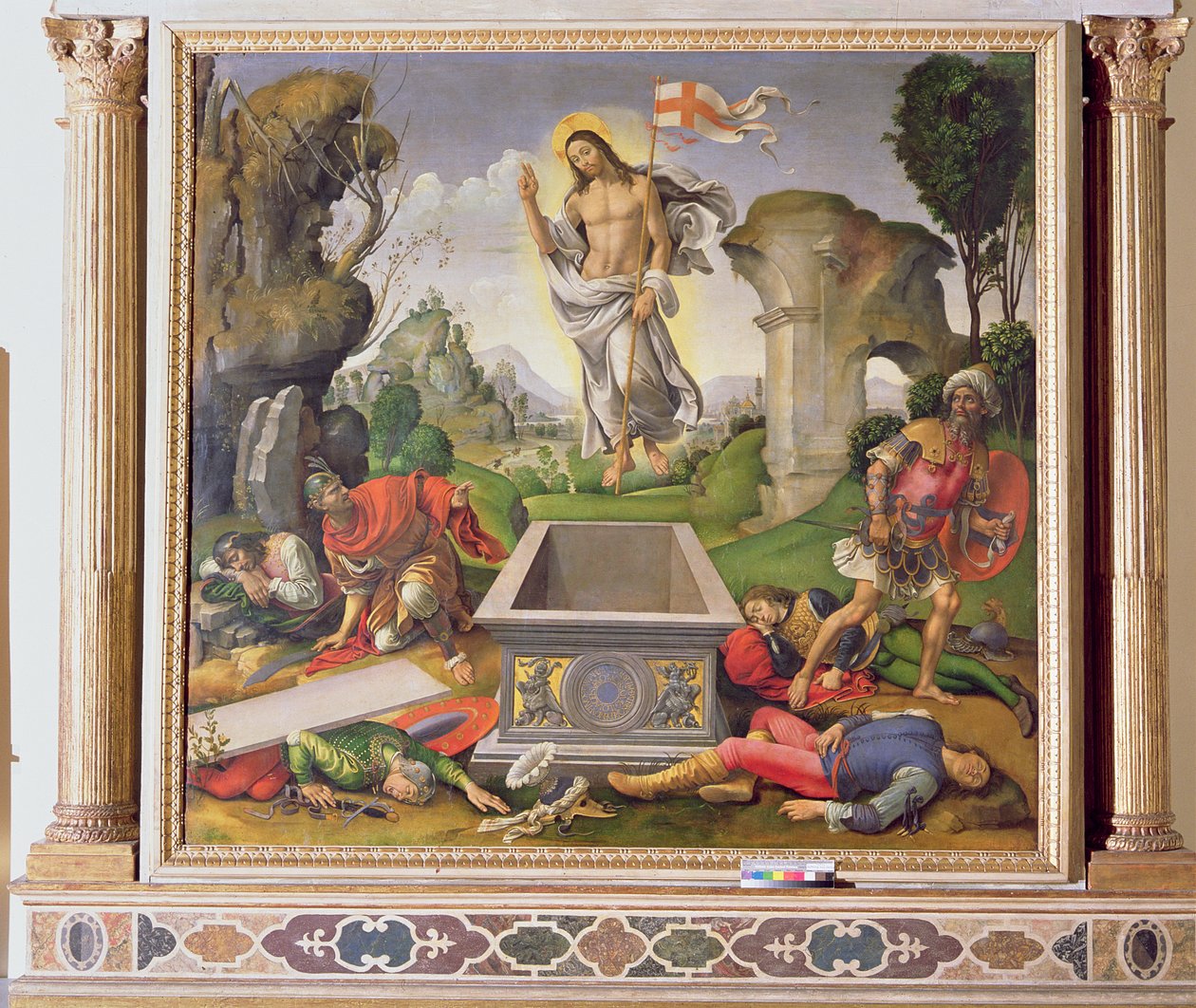 Resurrection by Raffaellino del Garbo
